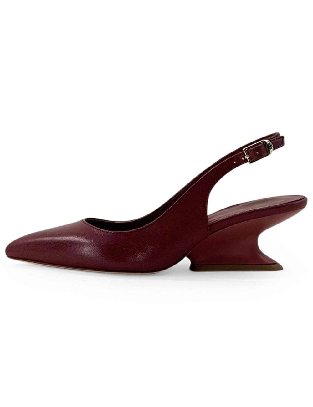 L'ARIANNA decollete ch1754/z slingback color COUTURE con tacco a zeppa l'arianna 2025
