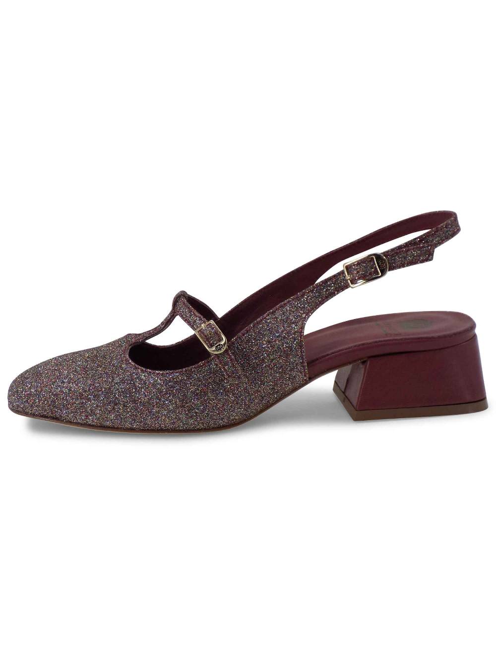 L'ARIANNA DECOLLETE CH1720/G IN TESSUTO GLITTER Qualità