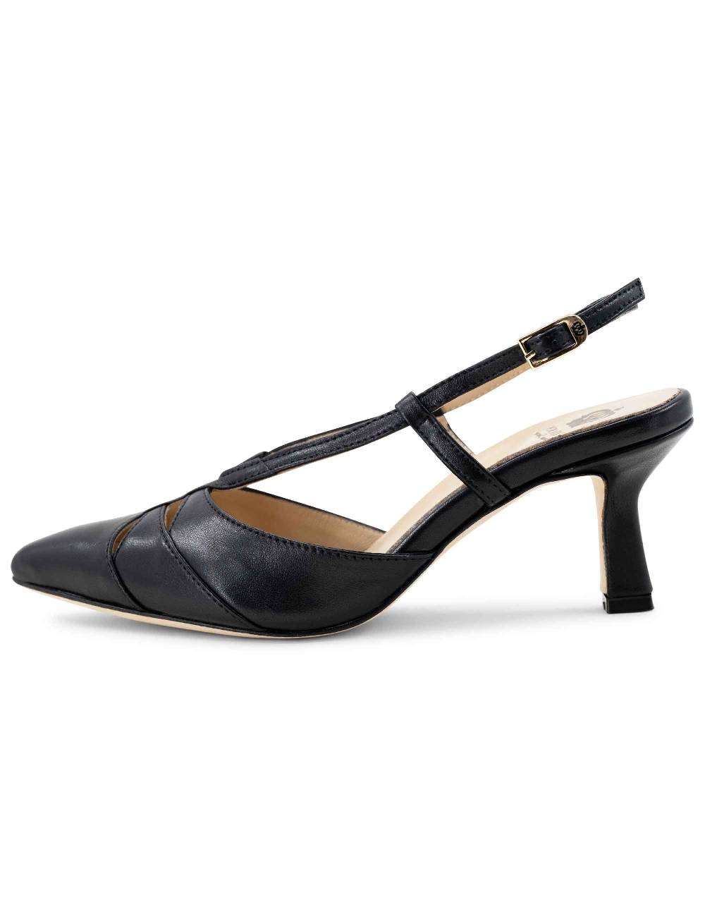 L'ARIANNA Decollete CH1757 da donna in pelle BERLINO NERO L'Arianna Promozione Limitata