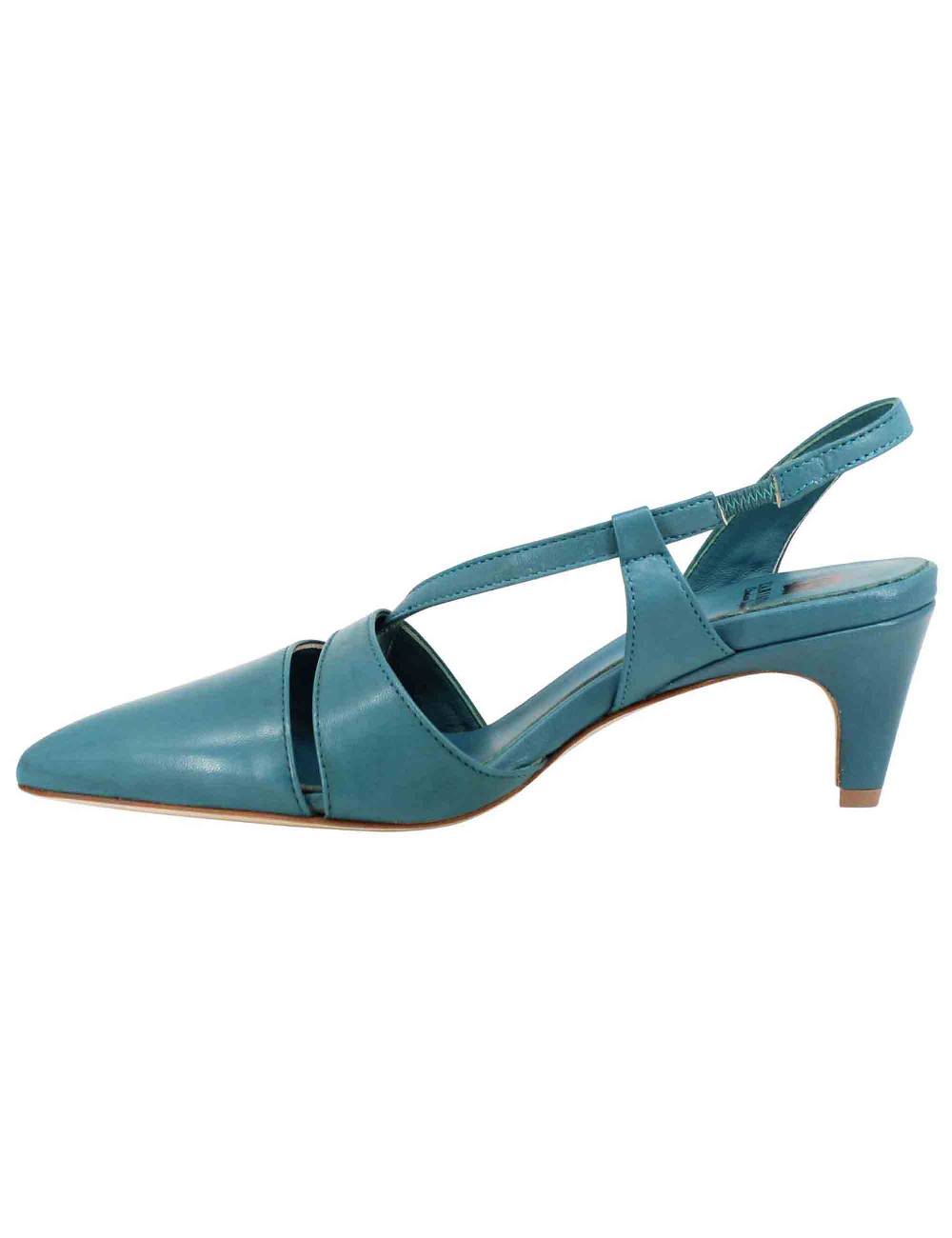 L'ARIANNA Decollete CH1721 da donna in pelle color arcadia Convenienza