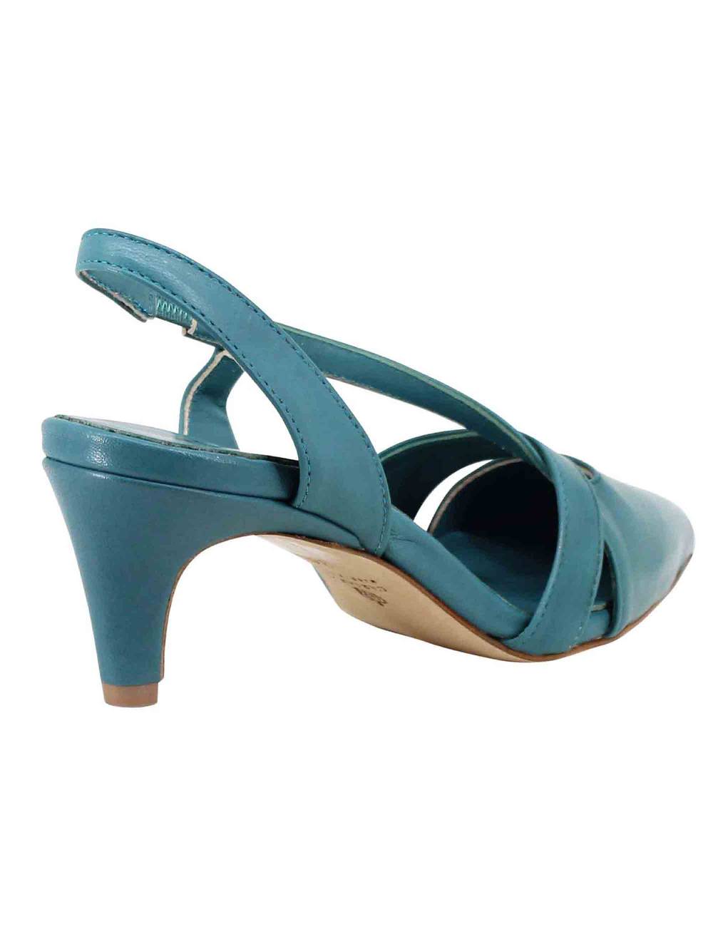 L'ARIANNA Decollete CH1721 da donna in pelle color arcadia Convenienza