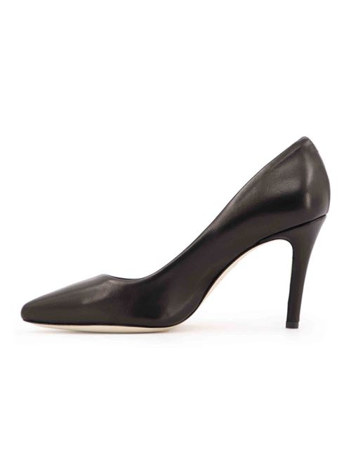 L'ARIANNA Decollete DE1002 da donna in pelle nero con tacco alto Novità