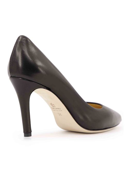 L'ARIANNA Decollete DE1002 da donna in pelle nero con tacco alto Novità