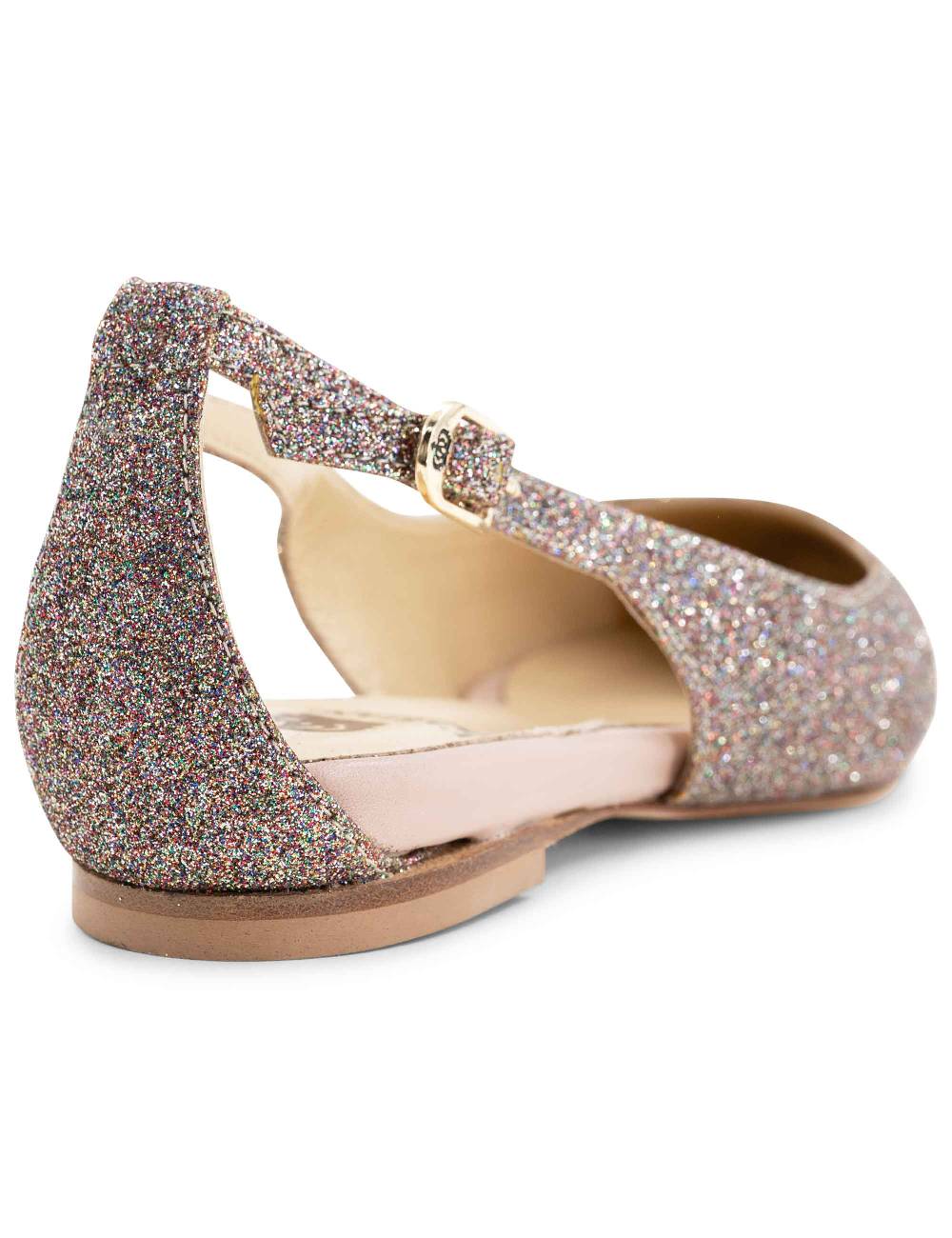 L'ARIANNA BALLERINE BL1599 DA DONNA IN tessuto luxury multicolor CON TACCO BASSO L'ARIANNA Qualità Garantita