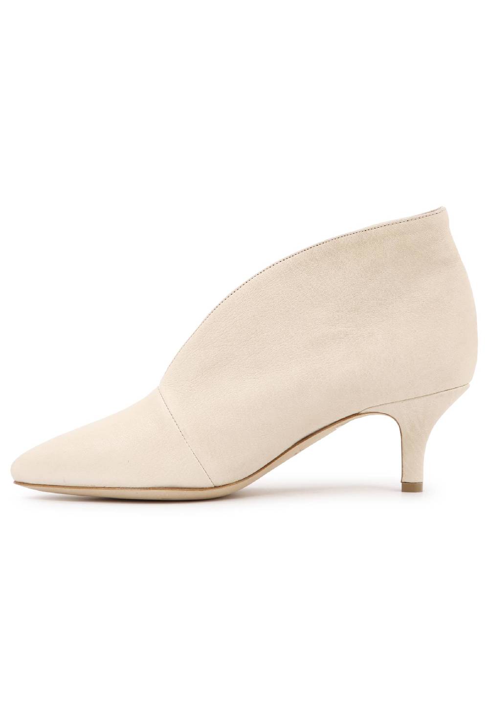 L'ARIANNA tronchetti tr8006 donna Ankle boot in pelle bianco frost con tacco basso tono su tono Fino Al -60%