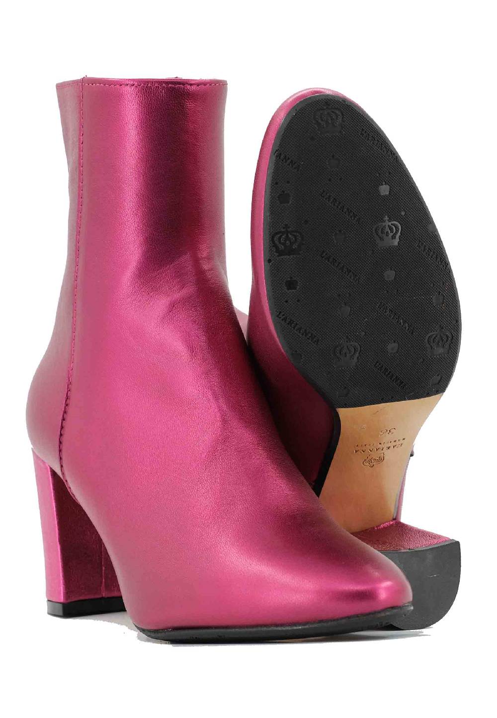 L'ARIANNA Stivaletti TR1692/G in pelle fuxia 2025