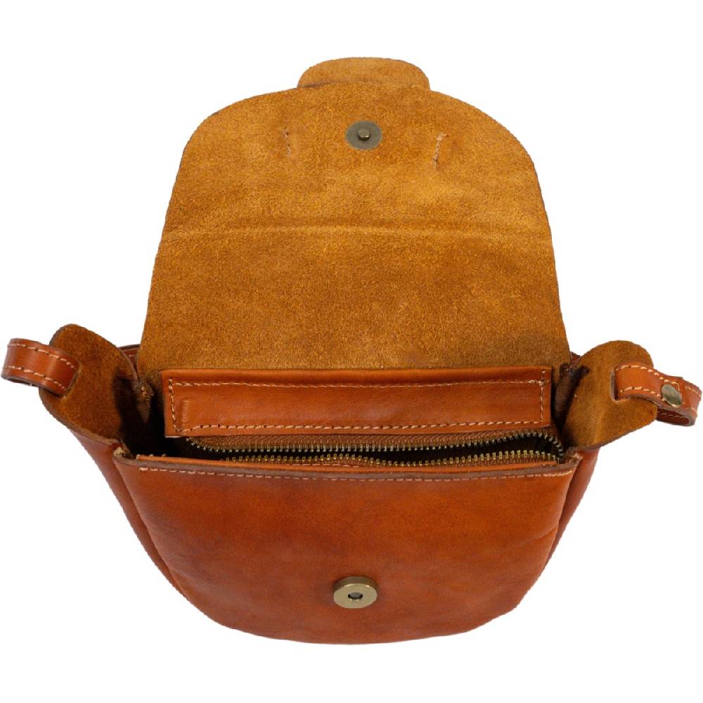 Lartigiano Del Cuoio Minibag artigianale da donna in morbida pelle Made in Italy Pezzi Unici