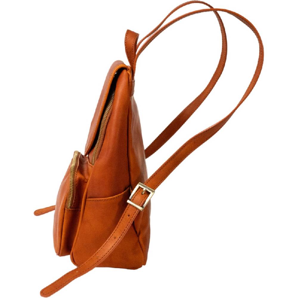 Lartigiano Del Cuoio Zaino donna in pelle di vitello 100% Handmade in Italy Soddisfazione Garantita