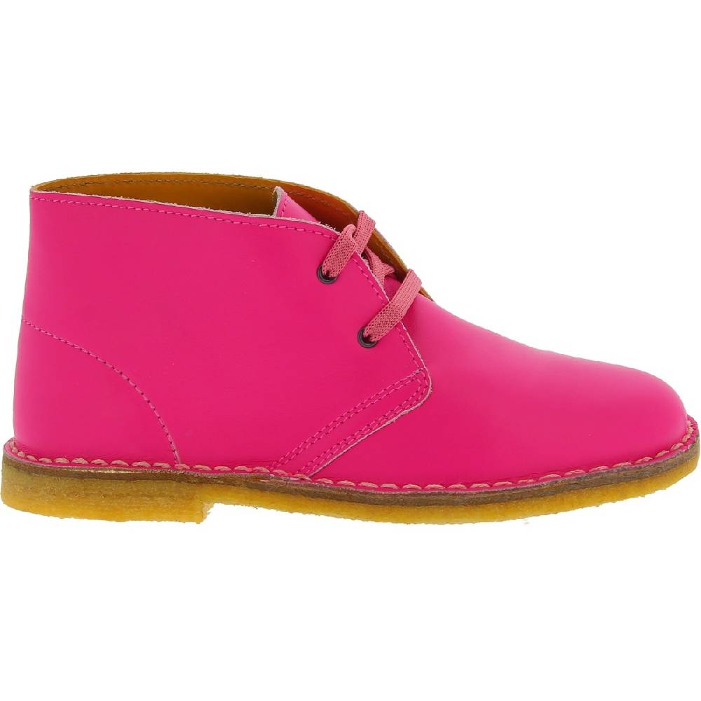Lartigiano Del Cuoio Polacchine da bambina in pelle fucsia fatte a mano in Italia Offerte