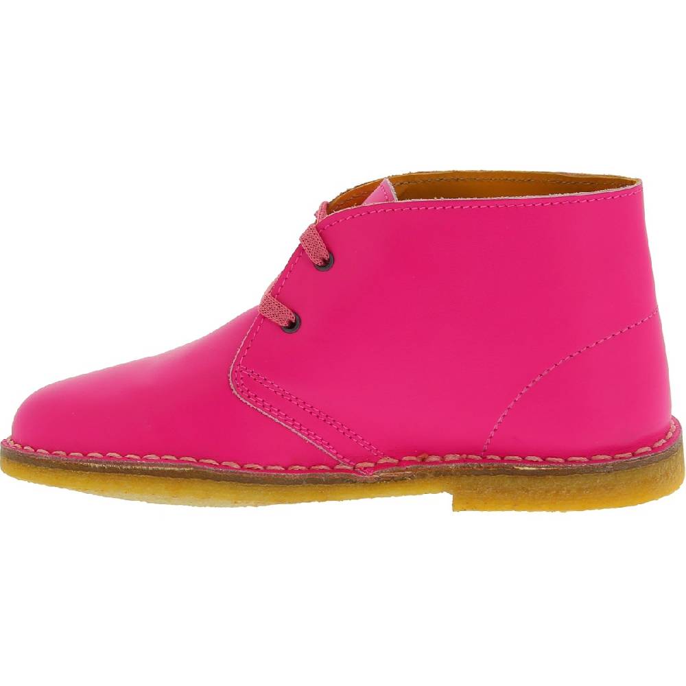 Lartigiano Del Cuoio Polacchine da bambina in pelle fucsia fatte a mano in Italia Offerte