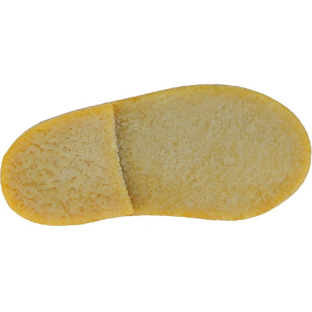 Lartigiano Del Cuoio Scarponcini vera pelle da bambino color giallo fatti a mano in Italia Consegna Veloce