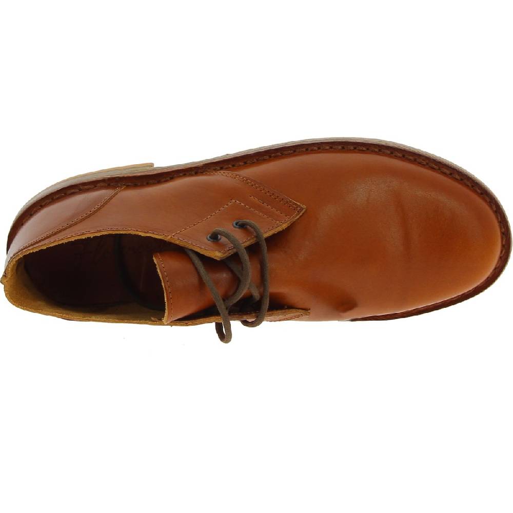 Lartigiano Del Cuoio Scarpe basse da uomo in pelle marrone fatte a mano in Italia Offerta