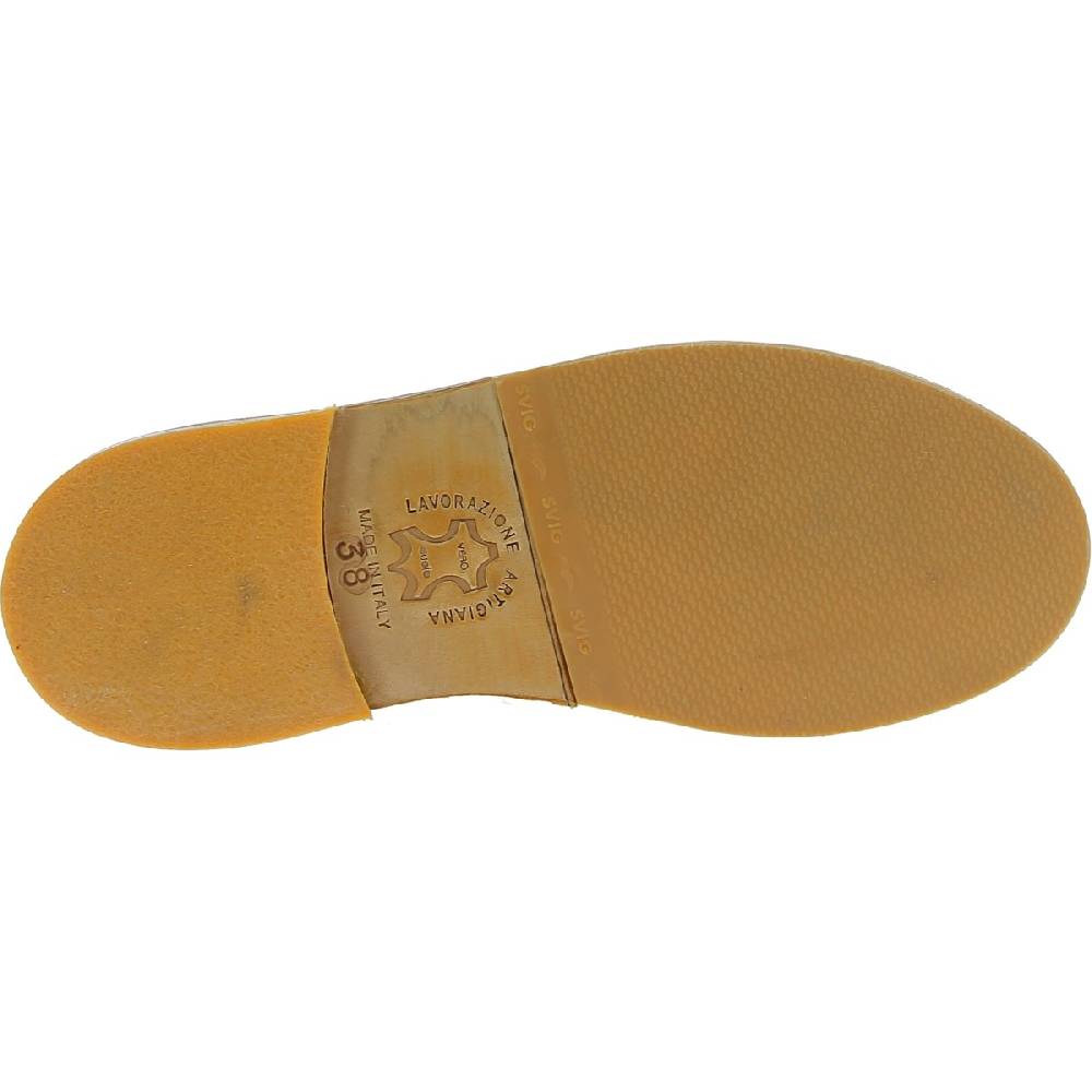 Lartigiano Del Cuoio Scarpe basse da uomo in pelle marrone fatte a mano in Italia Offerta