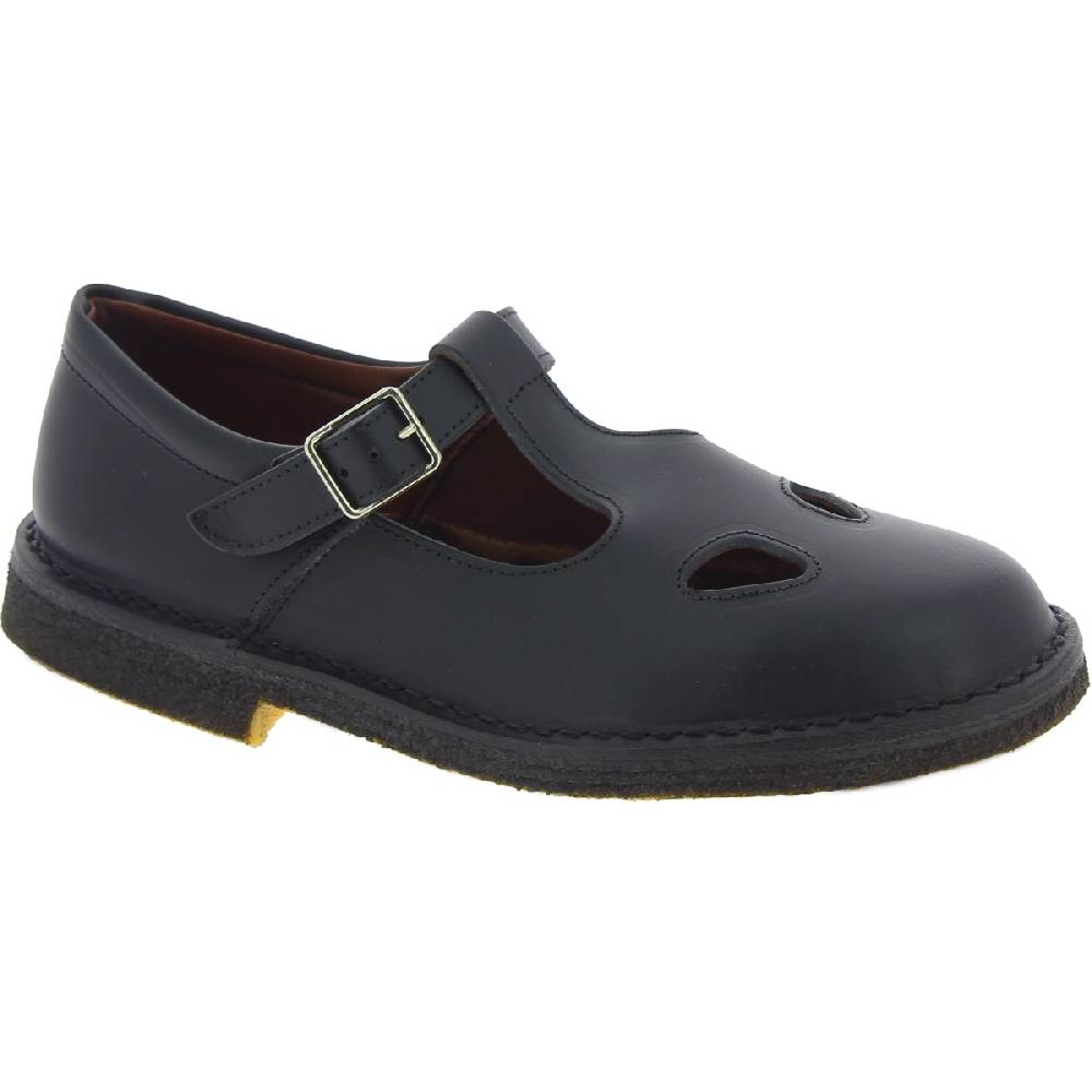 Lartigiano Del Cuoio Scarpe occhio di bue da adulto in pelle nera fatte a mano in Italia Offerte