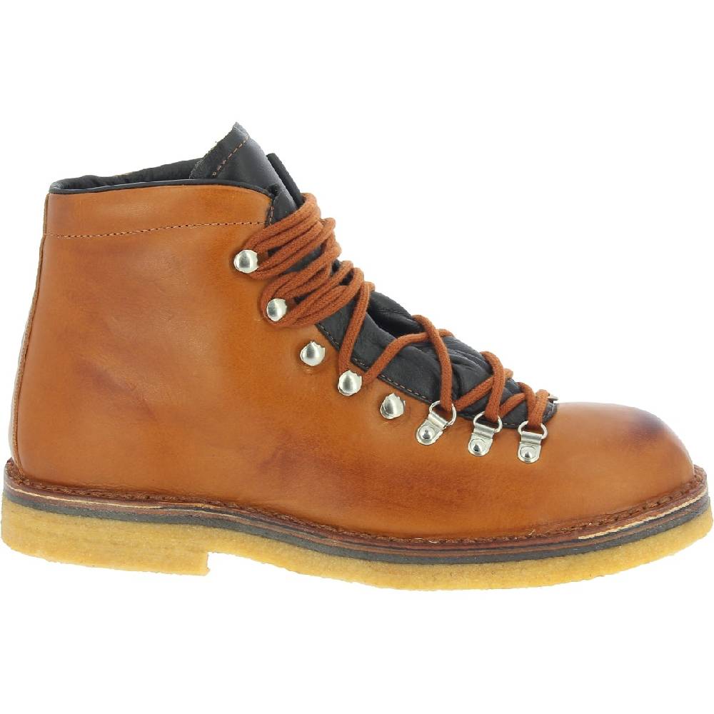 Lartigiano Del Cuoio Stivale da montagna uomo color cuoio suola in caucciù Fino Al -60%