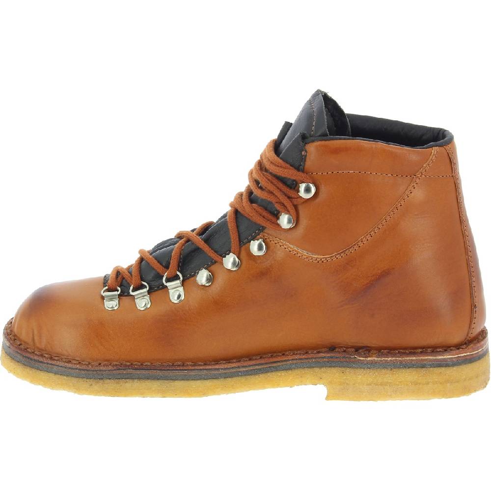 Lartigiano Del Cuoio Stivale da montagna uomo color cuoio suola in caucciù Fino Al -60%