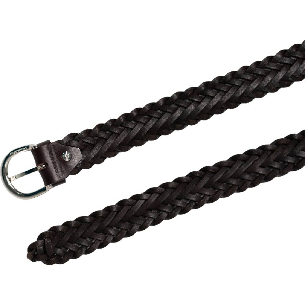 Lartigiano Del Cuoio Cintura da donna in pelle testa di moro intrecciata a mano Outlet
