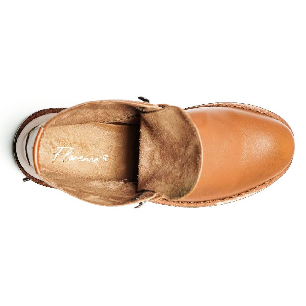 Lartigiano Del Cuoio Stivaletti da uomo in pelle color cuoio fatte a mano in Italia Hotsell