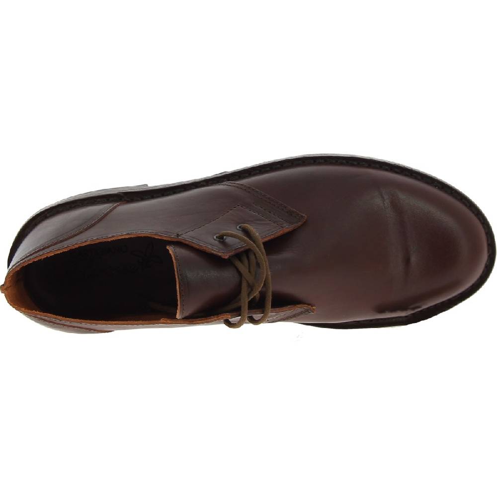 Lartigiano Del Cuoio Scarpe basse da donna in pelle marrone scuro fatte a mano in Italia In Saldo