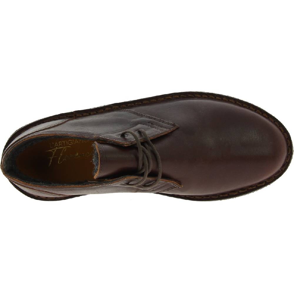 Lartigiano Del Cuoio Scarpe basse da donna in pelle marrone scuro con fodera invernale Shopping Online