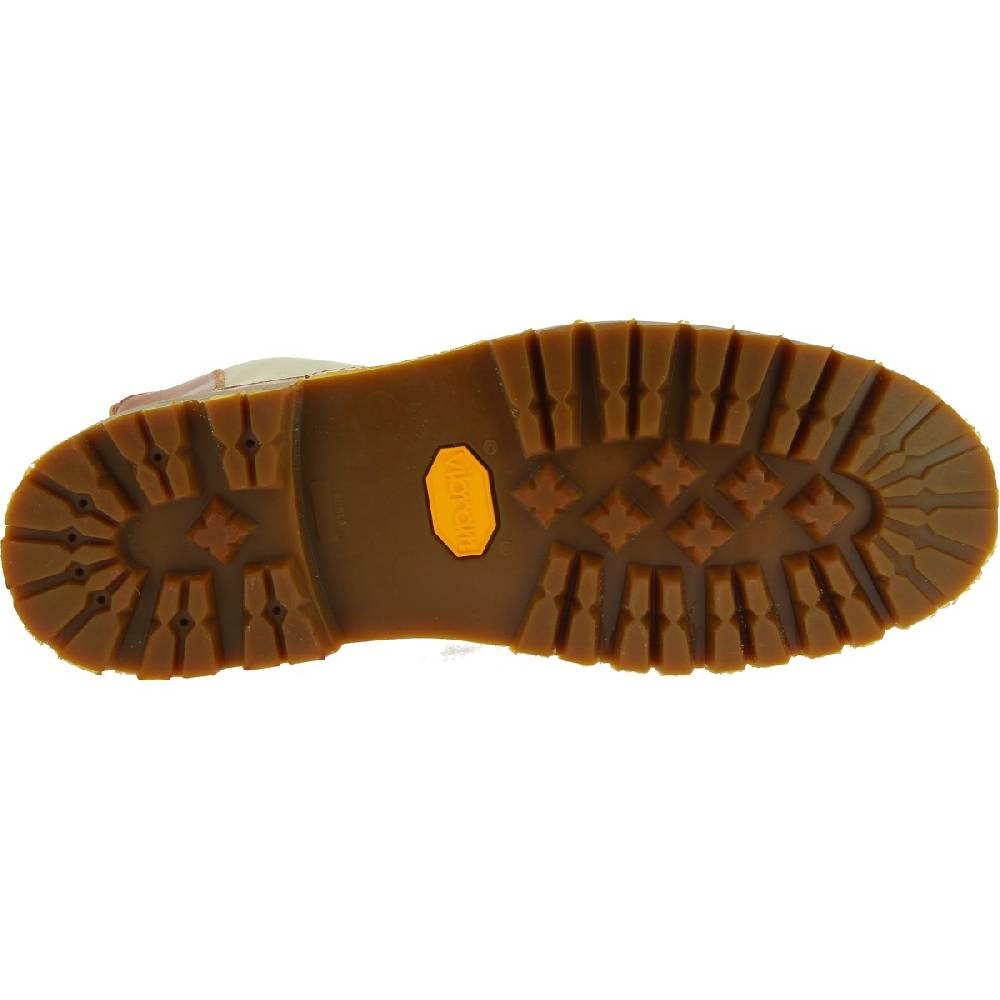 Lartigiano Del Cuoio Stivaletto beatles in pelle marrone e suola Vibram Hotsell