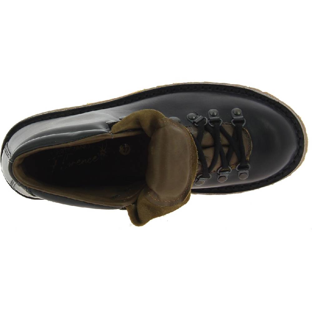 Lartigiano Del Cuoio Stivale da montagna donna fashion color nero artigianale Saldi Di Fabbrica