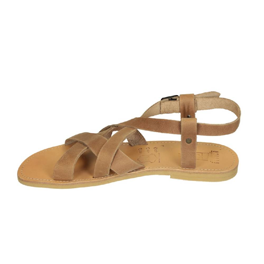 Lartigiano Del Cuoio Sandali infradito da uomo in pelle nabuk nude fatti a mano Shopping Online
