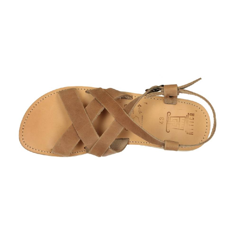 Lartigiano Del Cuoio Sandali infradito da uomo in pelle nabuk nude fatti a mano Shopping Online