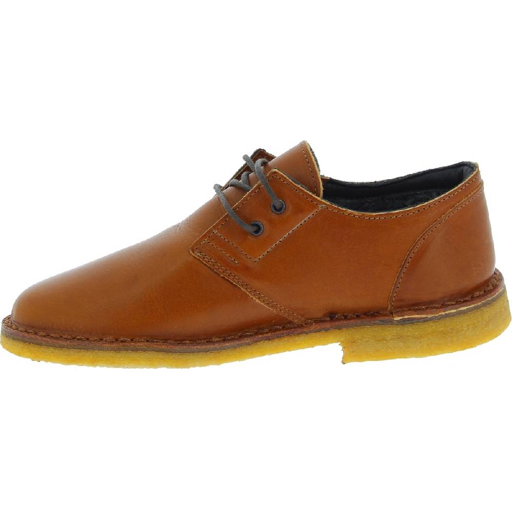 Lartigiano Del Cuoio Scarpe basse da donna in pelle marrone fodera invernale Online