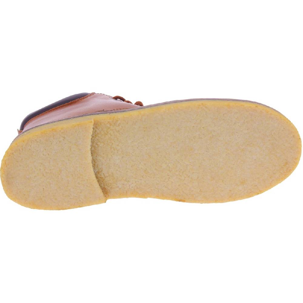 Lartigiano Del Cuoio Stivaletti artigianali uomo in pelle marrone conciata al vegetale Hotsell