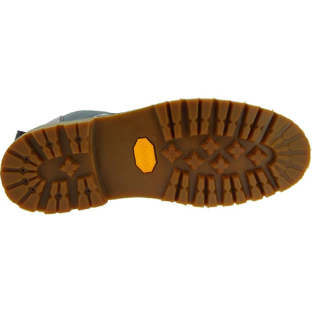 Lartigiano Del Cuoio Stivaletto beatles uomo in pelle nera e suola Vibram Moda