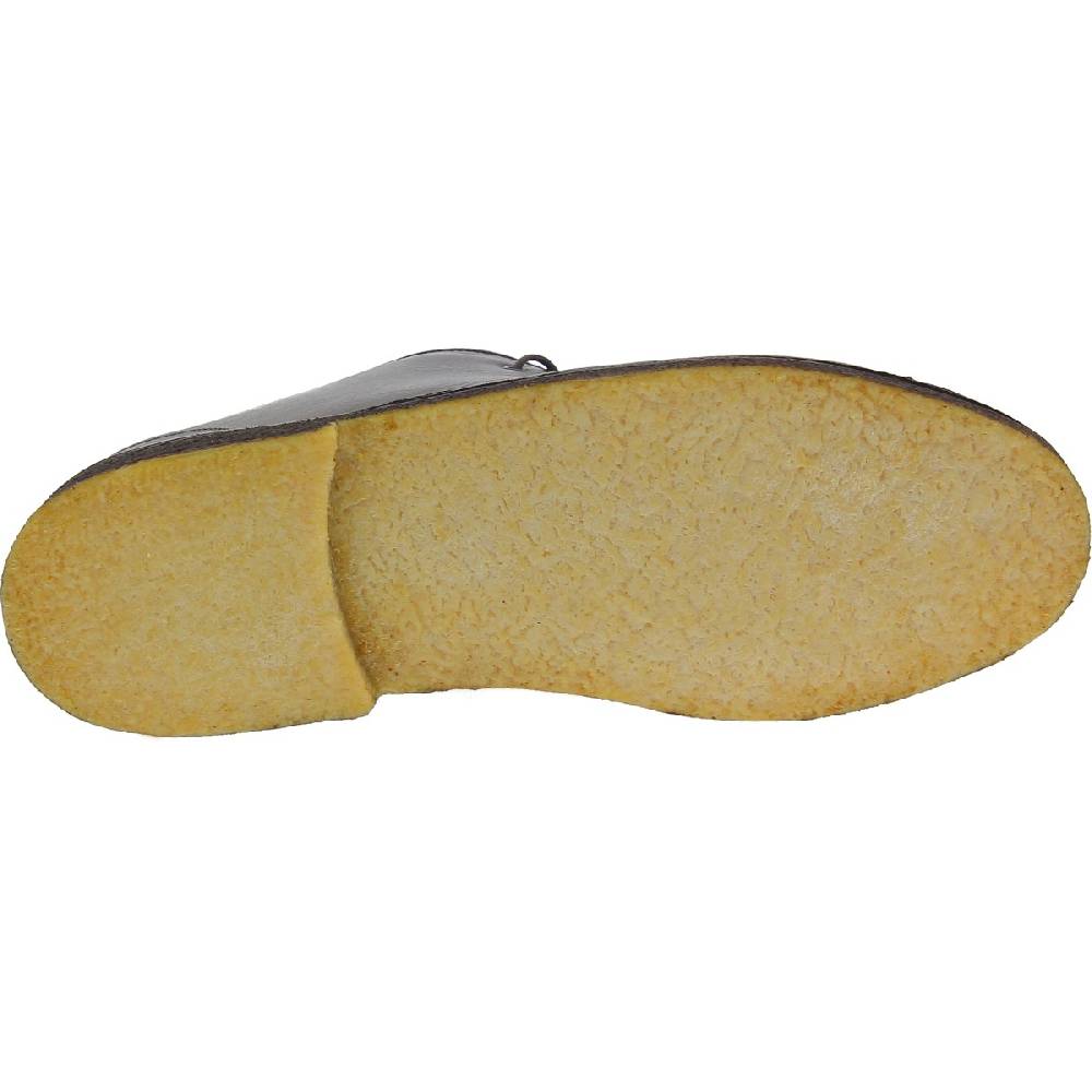 Lartigiano Del Cuoio Polacchine da uomo in pelle marrone scuro con fodera invernale 2025