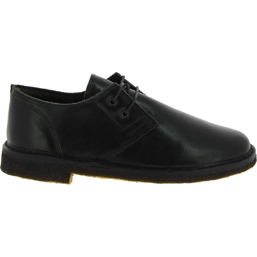 Lartigiano Del Cuoio Scarpe basse da donna in pelle nera con fodera invernale Offerta