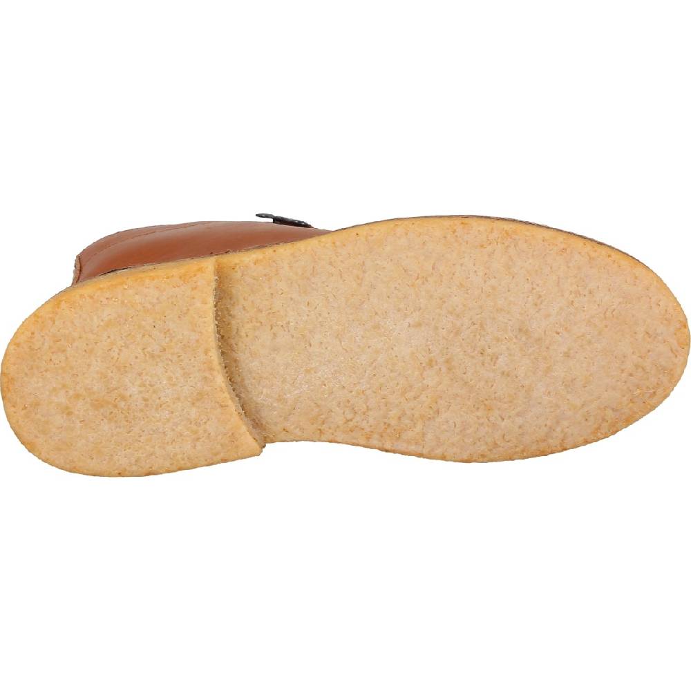 Lartigiano Del Cuoio Stivaletti da uomo in pelle color cuoio con fodera invernale Vendite Flash