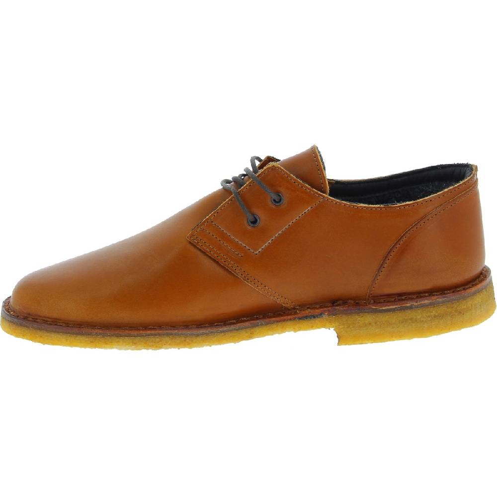 Lartigiano Del Cuoio Scarpe basse da uomo in pelle marrone con fodera invernale Negozi Online