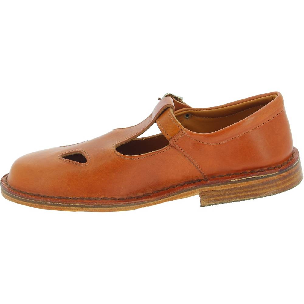 Lartigiano Del Cuoio Scarpe "occhi di bue" da donna in pelle marrone fatte a mano in Italia Negozio