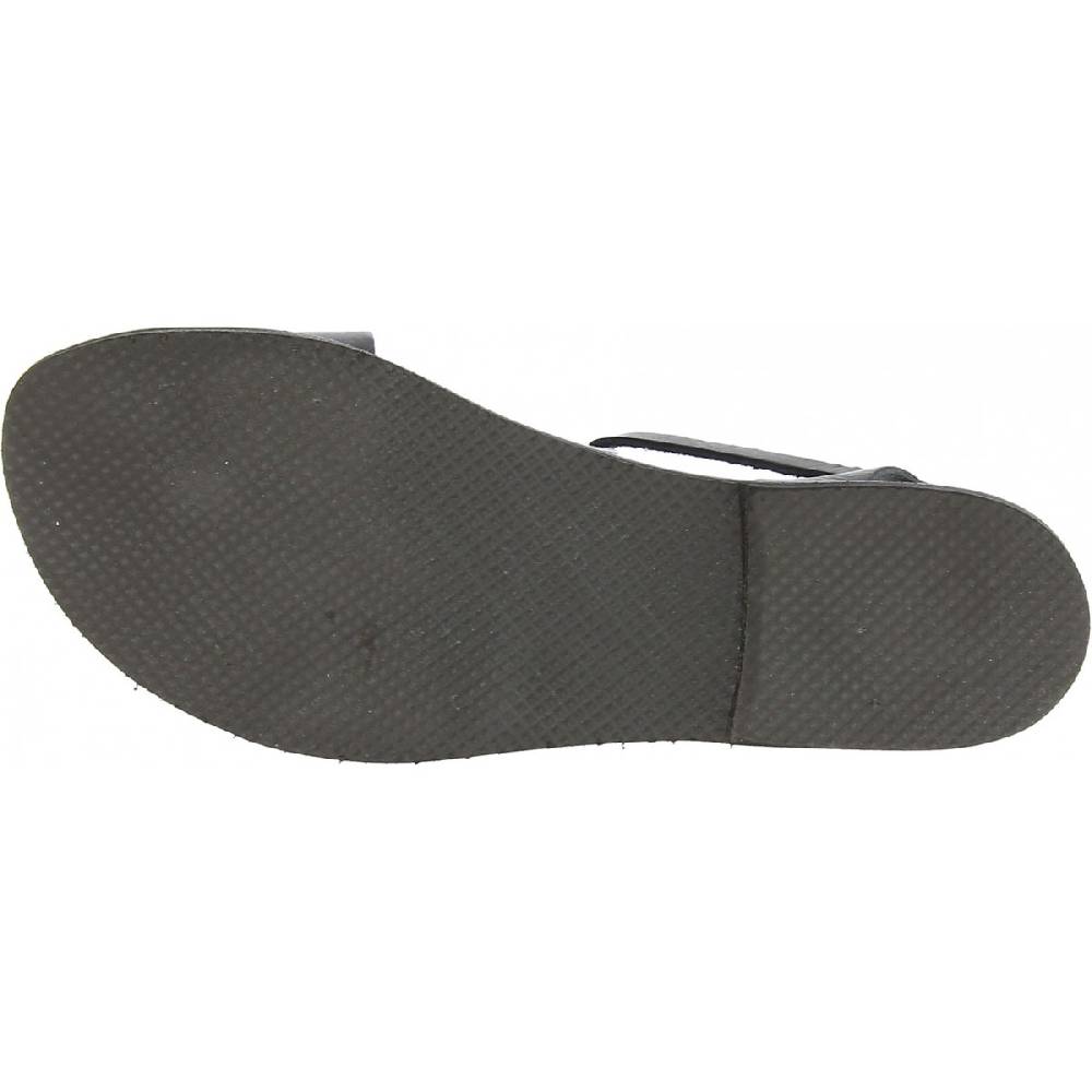Lartigiano Del Cuoio Sandali bassi donna artigianali in pelle color nero Soddisfazione Garantita