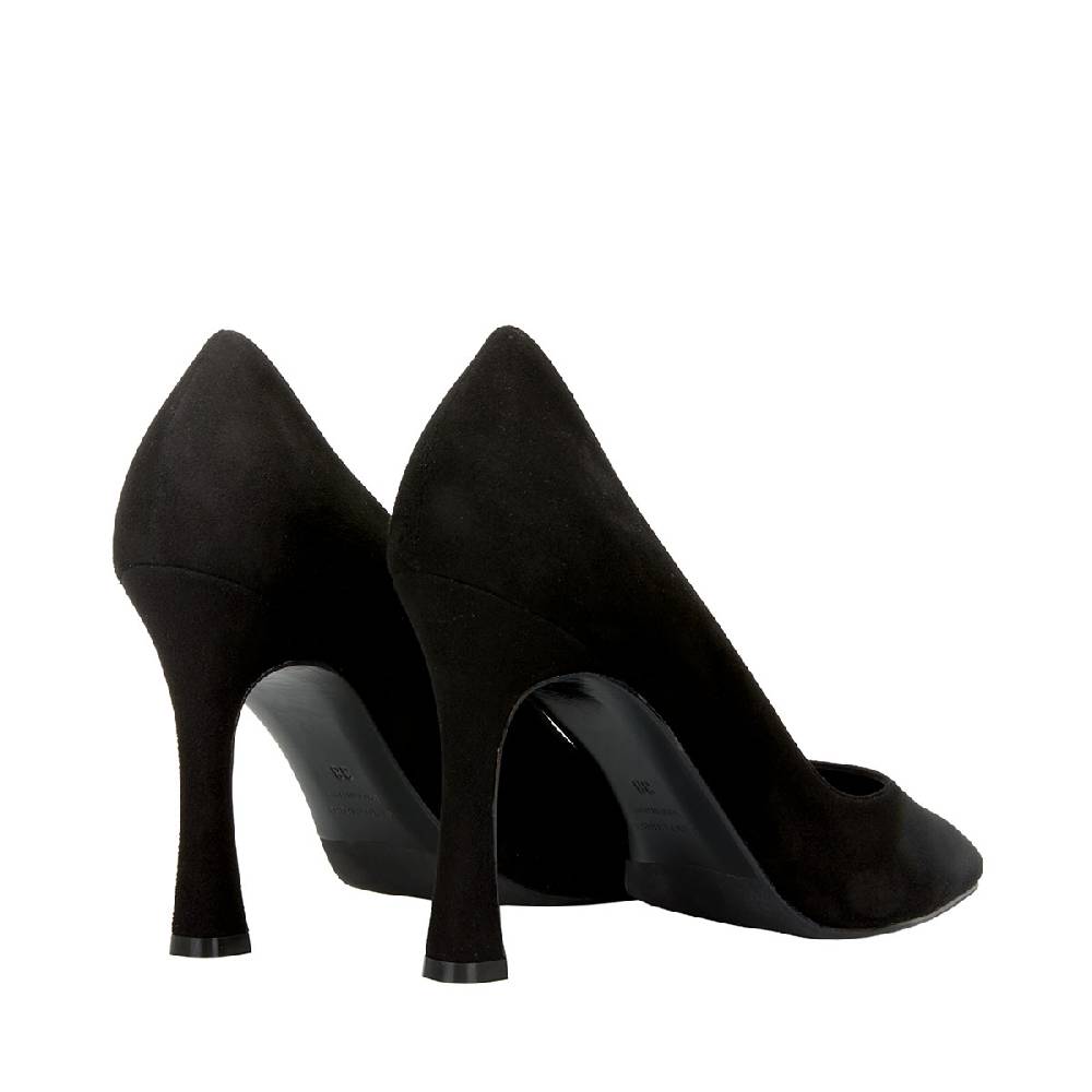 Lella Baldi Pump Suede Black Qualità Garantita
