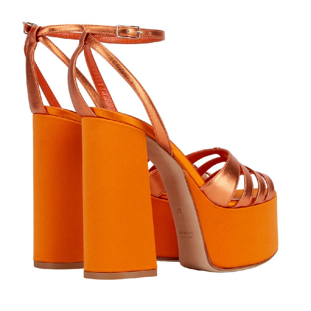 Lella Baldi Thetis Orange Negozi Online