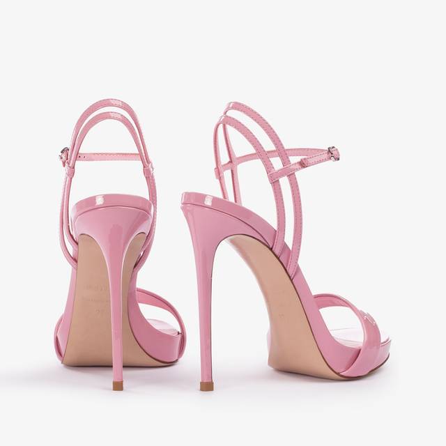 Le Silla Sandalo vernice rosa dea Spedizione Gratuita