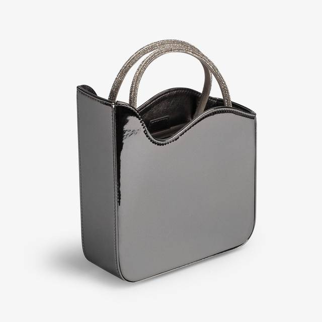 Le Silla Small bag metallizzata peltro e Cristalli I Più Venduti