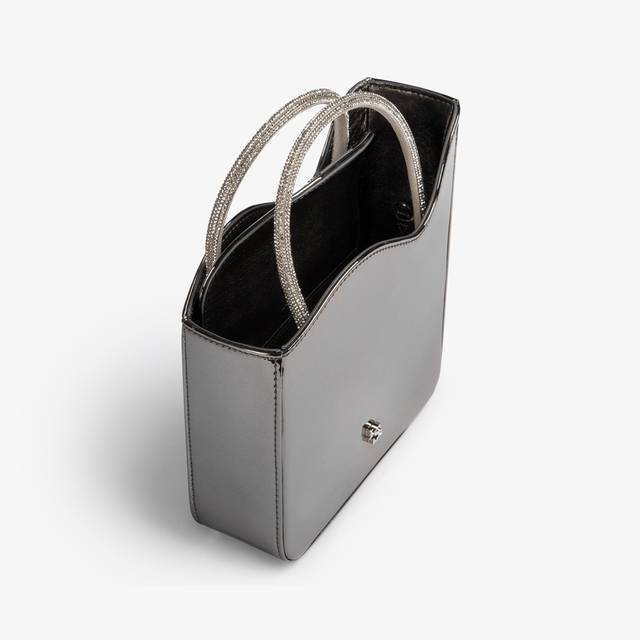 Le Silla Small bag metallizzata peltro e Cristalli I Più Venduti
