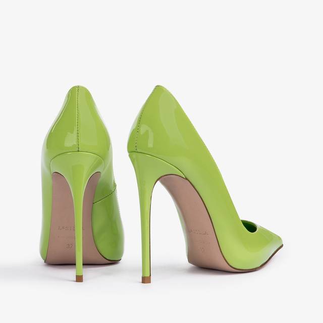 Le Silla Décolleté vernice verde apple Nuovo