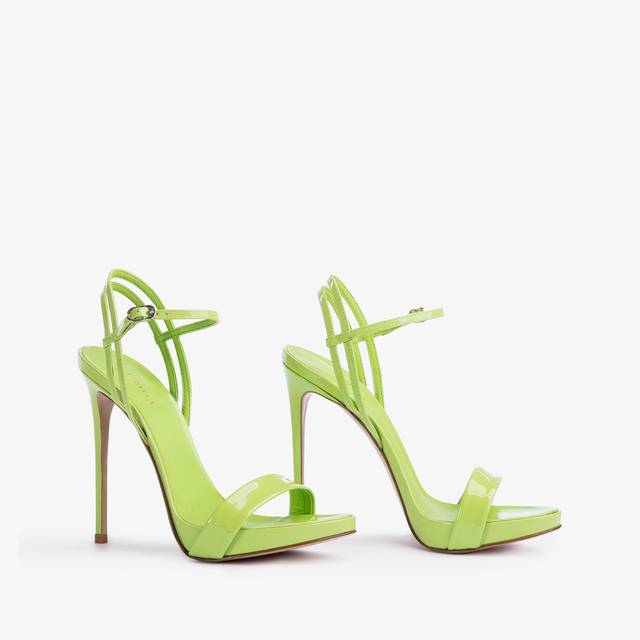 Le Silla Sandalo vernice verde apple Qualità