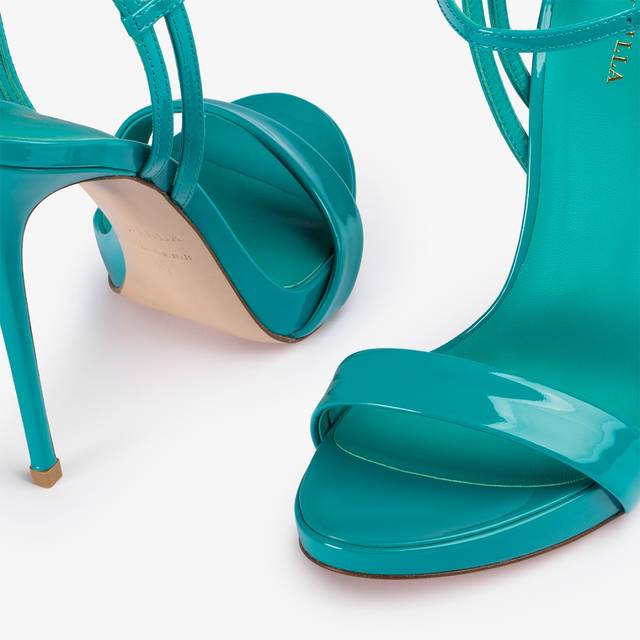 Le Silla Sandalo vernice verde liberty Vendita