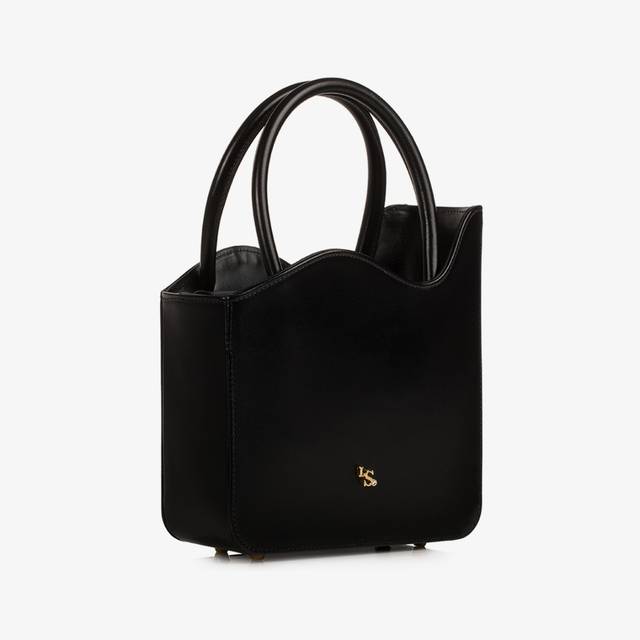 Le Silla Medium bag pelle nera Economico