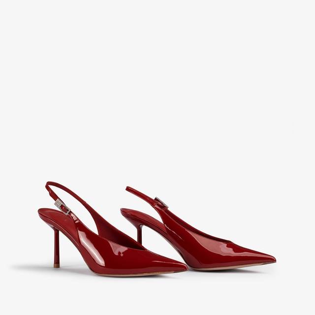 Le Silla Slingback vernice rossa Saldi