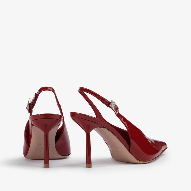 Le Silla Slingback vernice rossa Saldi
