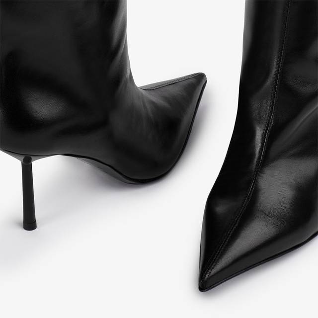 Le Silla Stivale sopra il ginocchio nappa nero Offerte