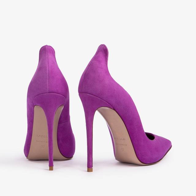 Le Silla Décolleté camoscio lavanda darling Offerta San Valentino